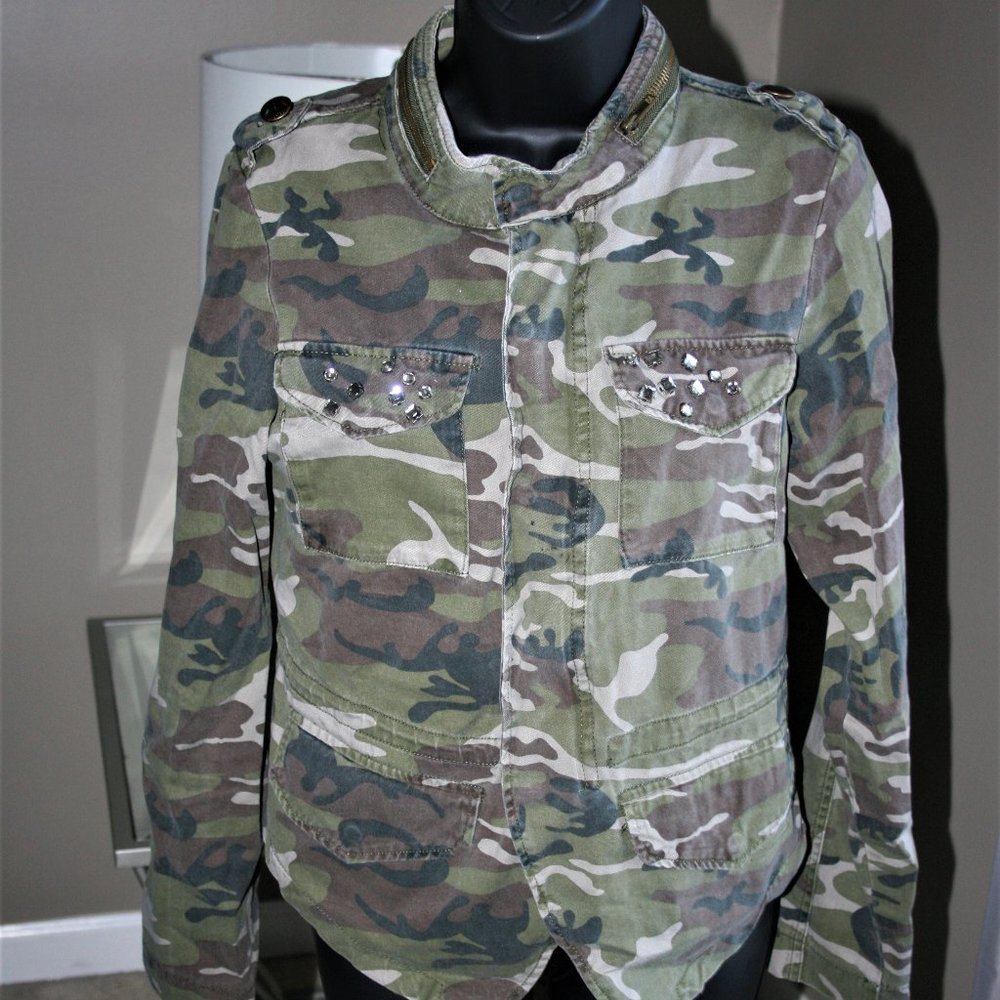 Military Style Jacket - Women